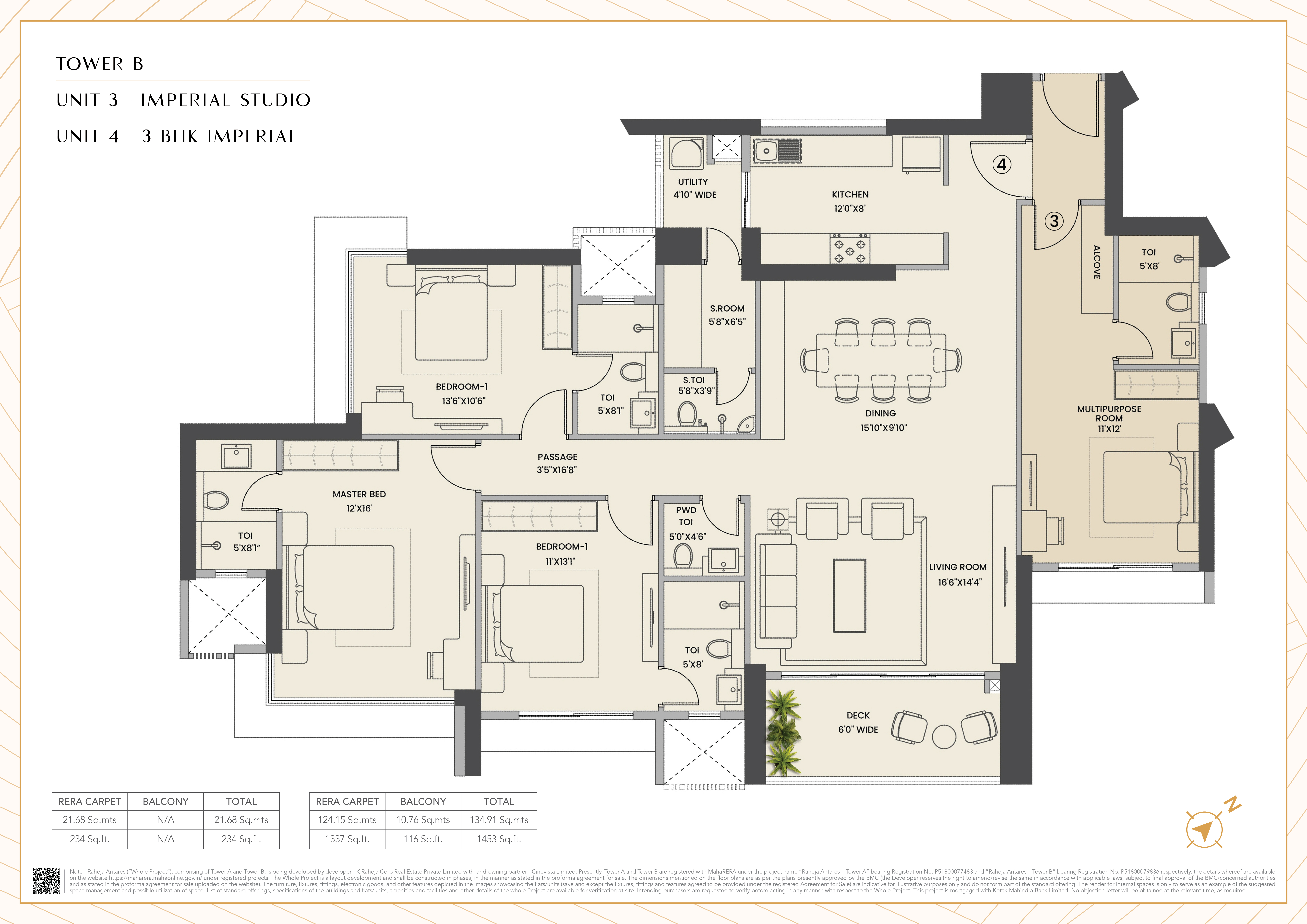 Tower B Unit 3 & 4